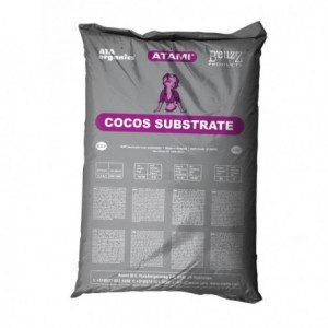 Detalle del sustrato Coco Atami