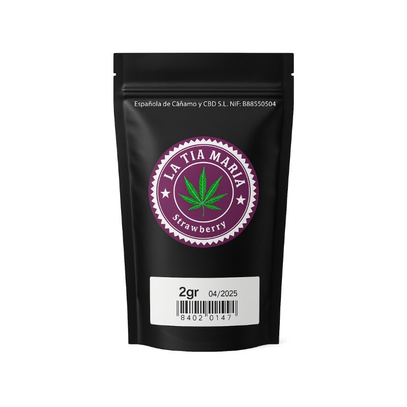 Strawberry CBD la tia maria producto natural